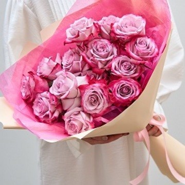 15 Ecuadorian Lilac Roses 60 cm